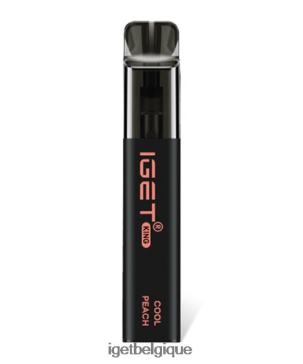 IGET vapes en vente roi 02064T99 pêche fraîche
