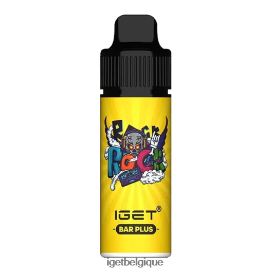 IGET vente en gros bar plus - 6000 bouffées 02064T548 glace à la banane